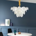 Loft Industry Modern - Shine Discs Chandelier V2